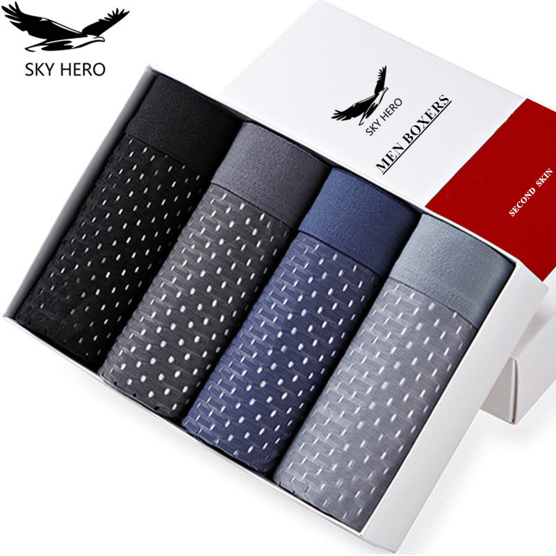 4pcs/Lot Underwear Men's Panti - Boxer Shorts Modal 评论和价格
