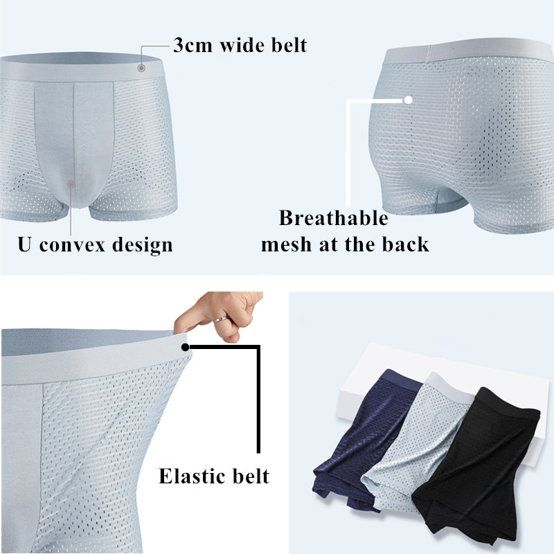 4pcs/Lot Underwear Men's Panti - Boxer Shorts Modal 评论和价格
