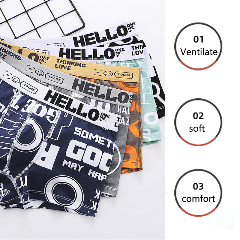 Men Panty Two Pack Printing Fl - Boxer Brief Pack Cotton 评论和价格
